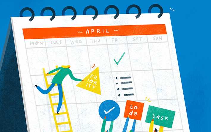 Illustration of a calendar