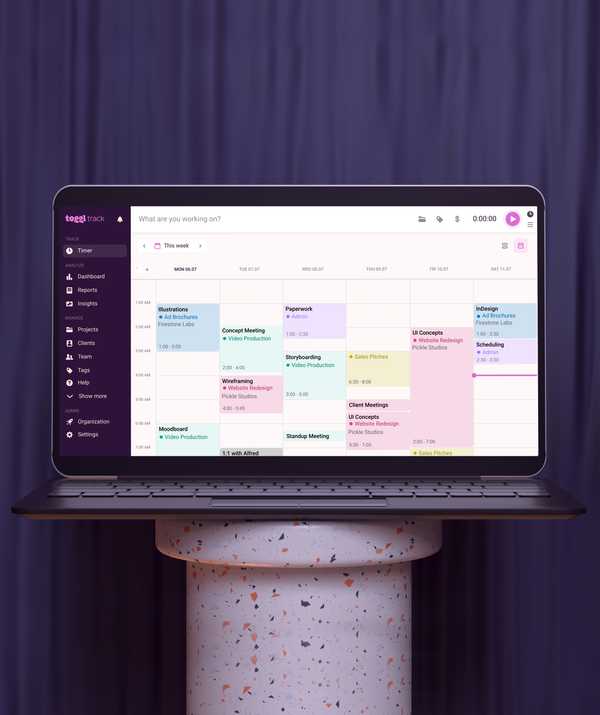 Time tracking for freelancers