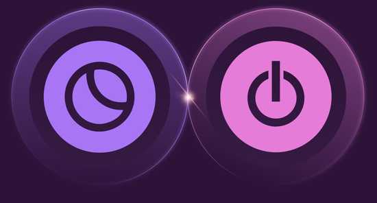 An illustration of Toggl Plan and Toggl Track icons touching and a spark ignites