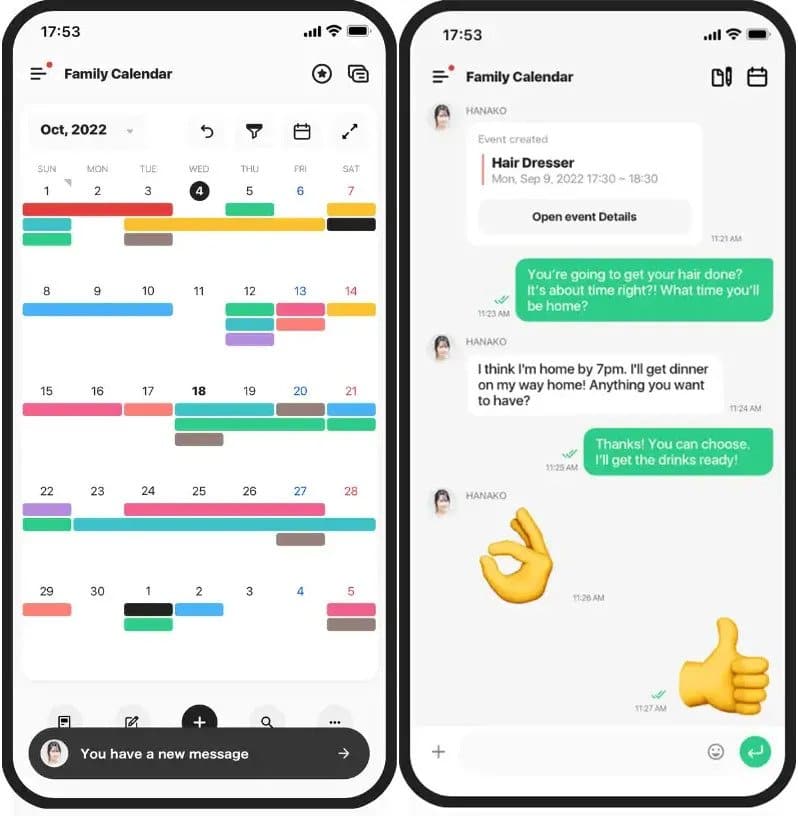 TimeTree shared calendar tool for managing a team’s schedule
