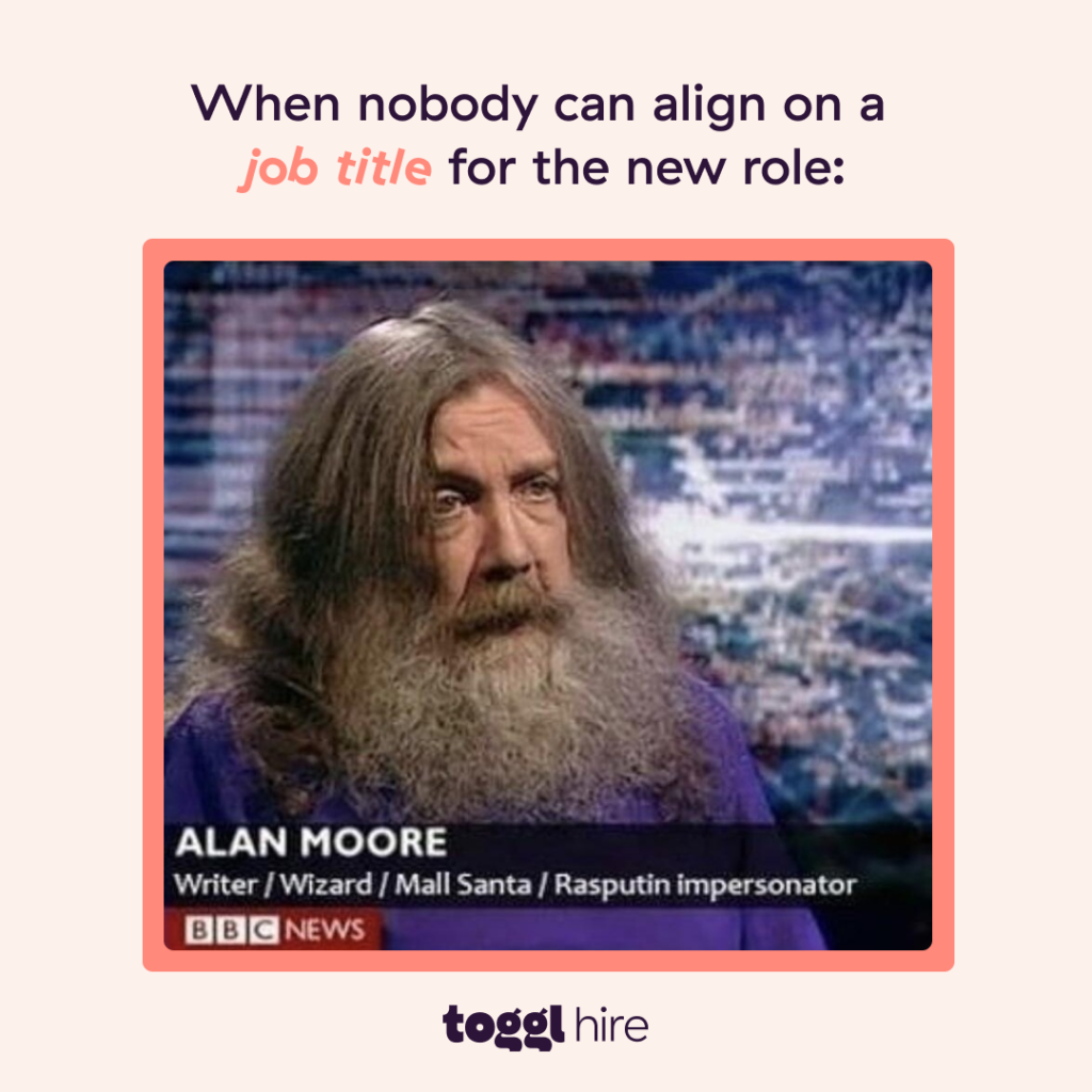 Choosing a job title for a new role