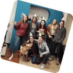 Team photo of Roguemark Studios, a creative agency based in California