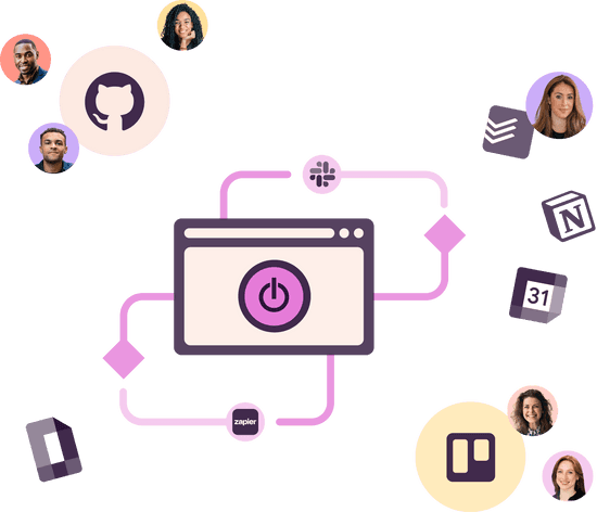 Tools that Toggl Track integrates with, such as Todoist, Notion, Slack, Zapier, Trello, Google Calendar, and GitHub