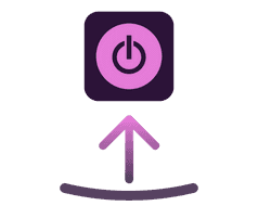 Illustration depicting file upload to Toggl Track