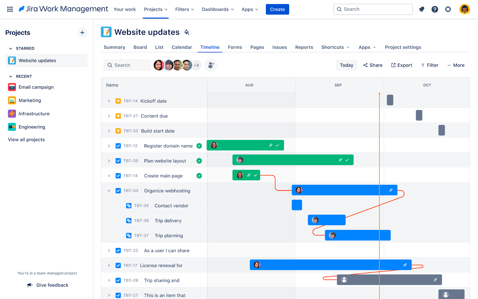 Jira screenshot.