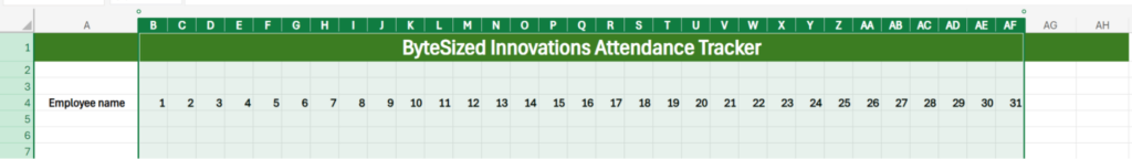 Excel screenshot.