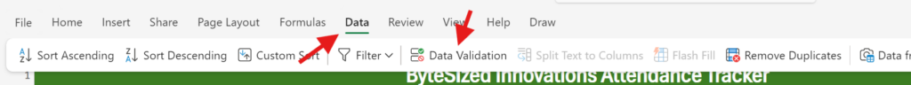 Excel screenshot.