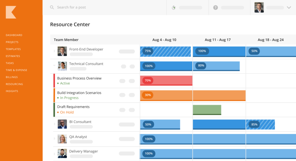 Kantata — Enterprise resource management software