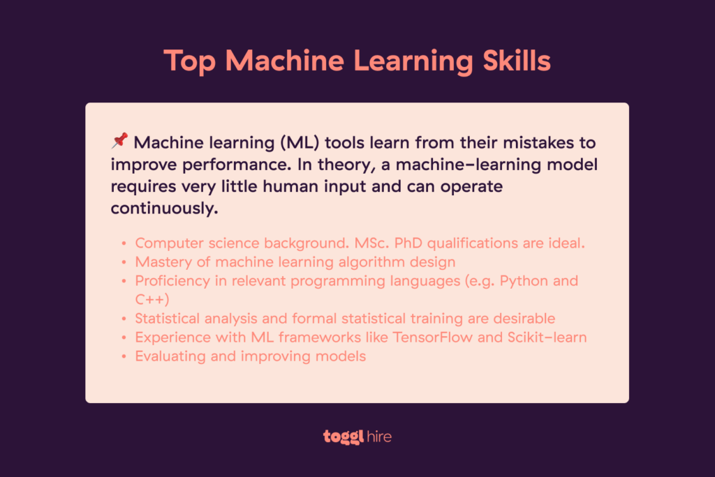 Top Machine Learning Skills