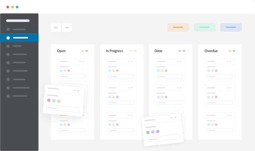 WP Project Manager's Kanban boards make it easy to visually manage projects within the WordPress dashboard